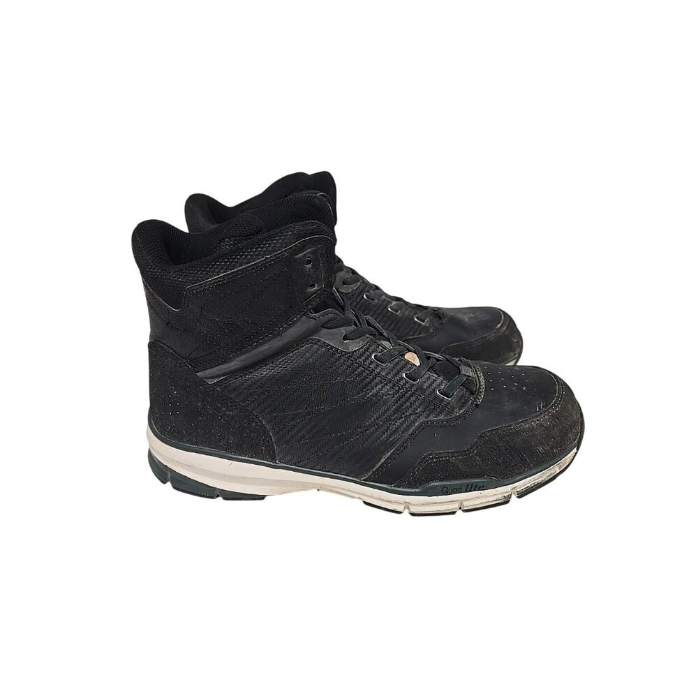 Dakota Men's 3617 Mid-Cut Quad Lite Steel Toe Steel Plate Shoes Black Size 10M - Picture 2 of 8